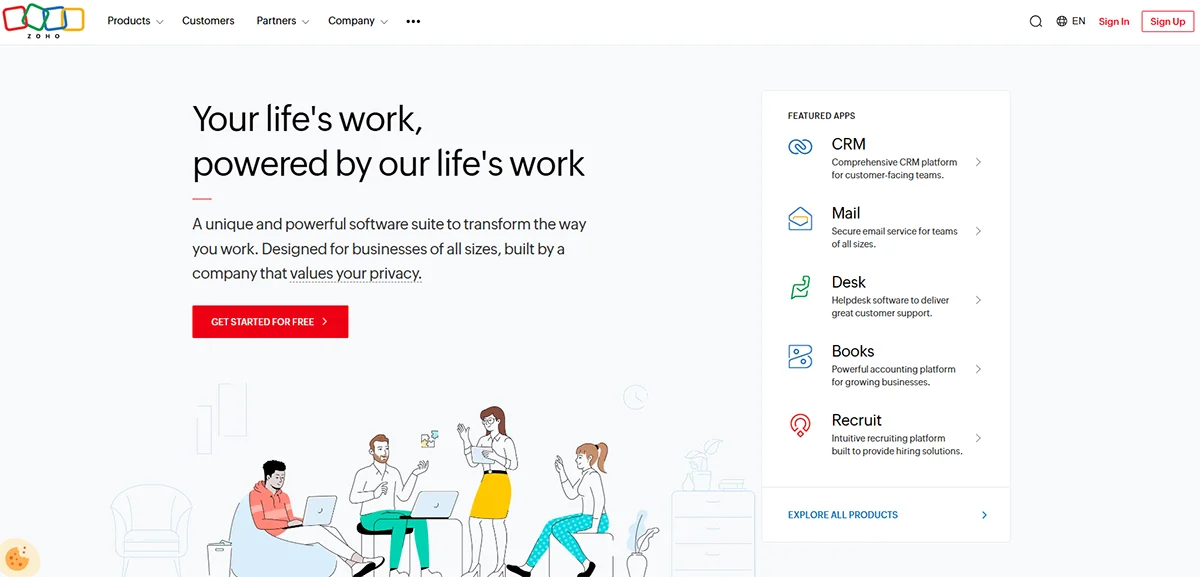 Zoho HR