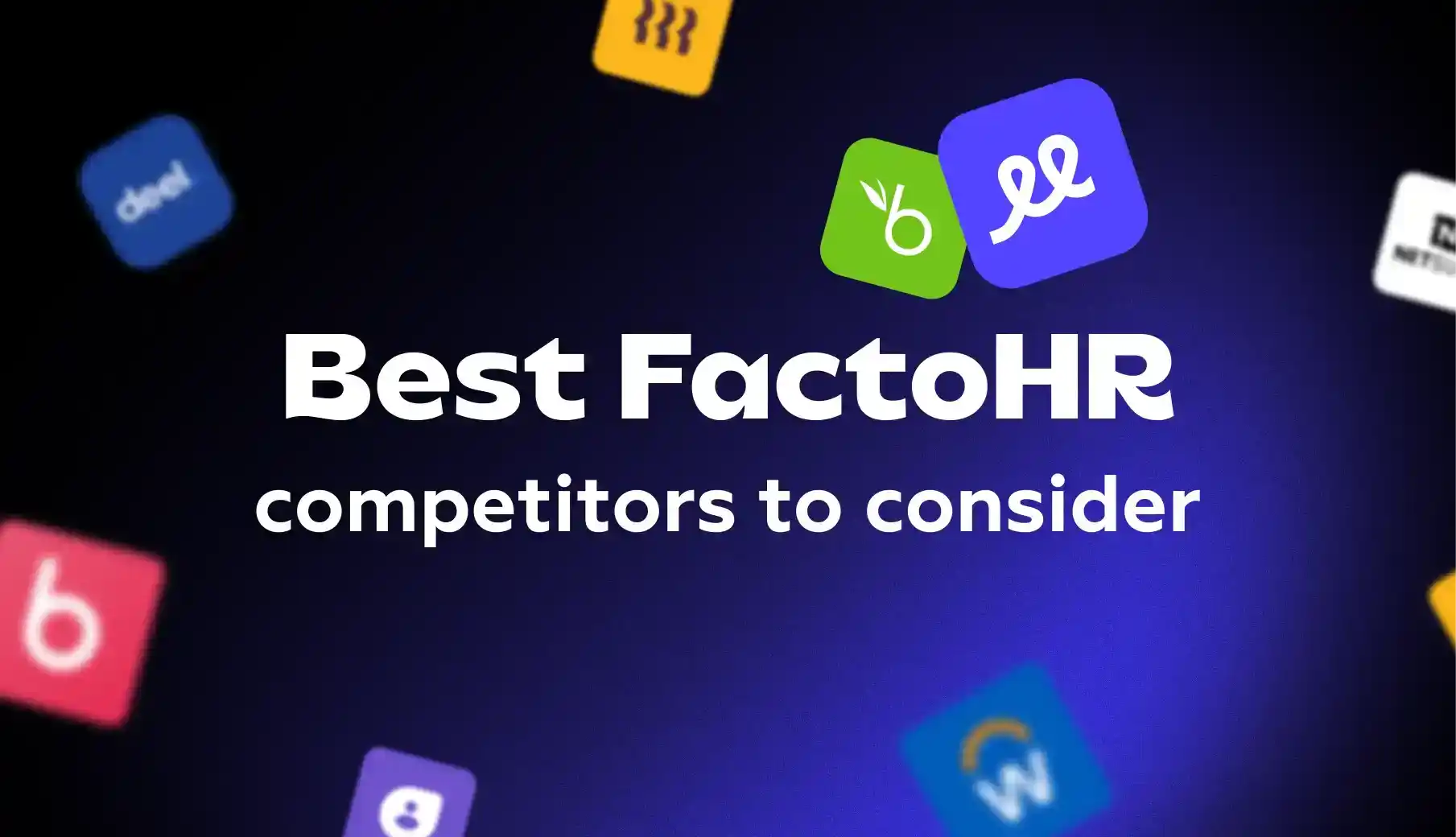 FactoHR Competitors: A Comprehensive Comparison for Small and Medium Businesses